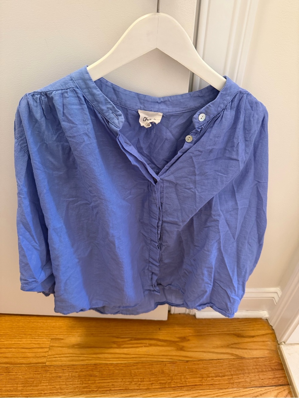 Flowy cotton blouse — only worn a few times!